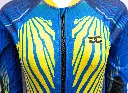 Emperor engelfish (adult) womens rash guard - zipper details.webp