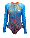 Seafan (coral) rash guard for women (front).webp
