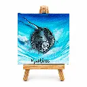Painting Mini canvas with Stingray.webp