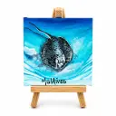 4 Inch Canvas w/ Stand   
