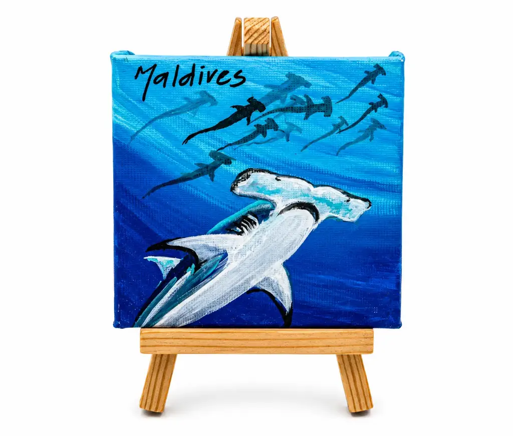 3 Inch Canvas w/ Stand 
