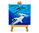 3 Inch Canvas w/ Stand 