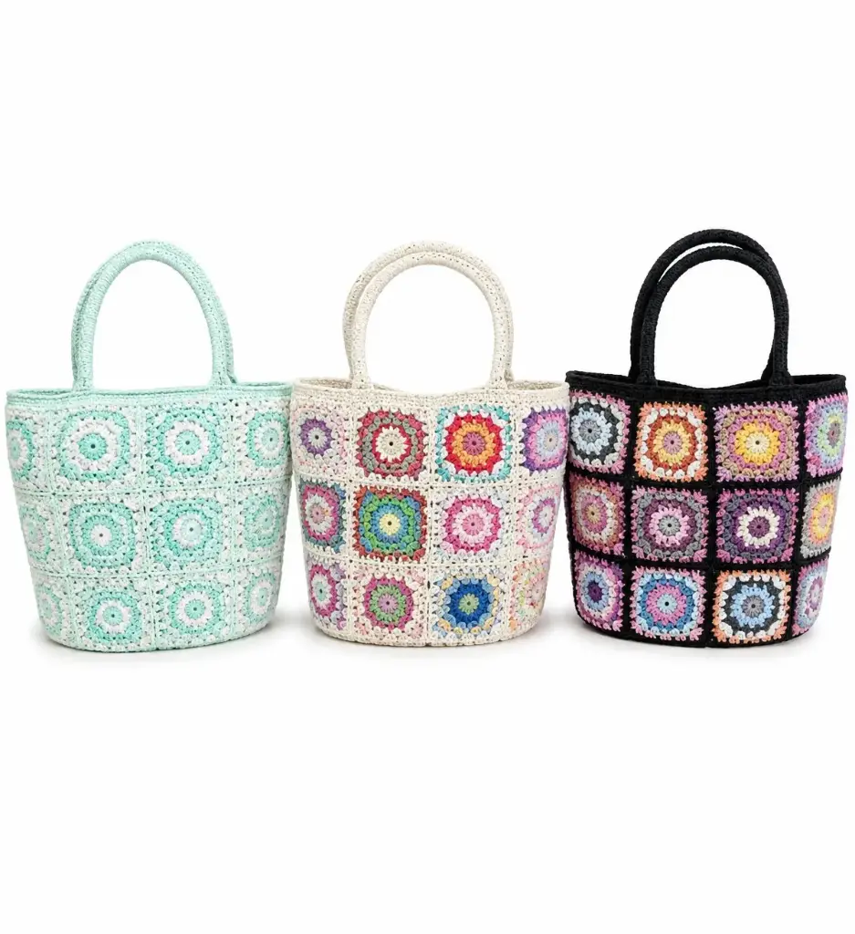 Beach Bags - Wool Small Multicolor 